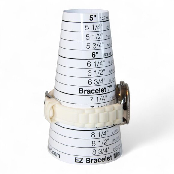 Fossil ES2888 Womens Watch Stainless Steel & White Silicone Band 64ATM - Picture 6 of 6